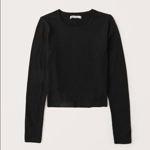 Abercrombie & Fitch long sleeve seamless ribbed crew neck xs
